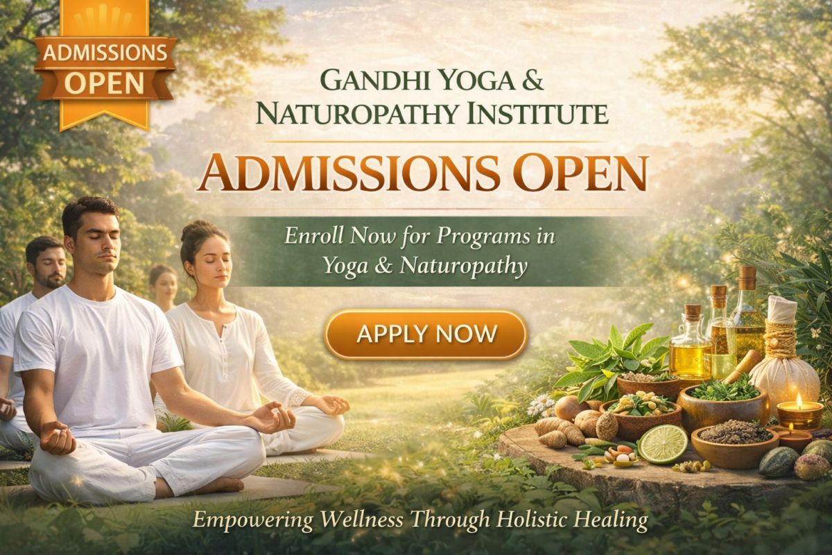 Welcome to Gandhi Yoga & Naturopathy Institute